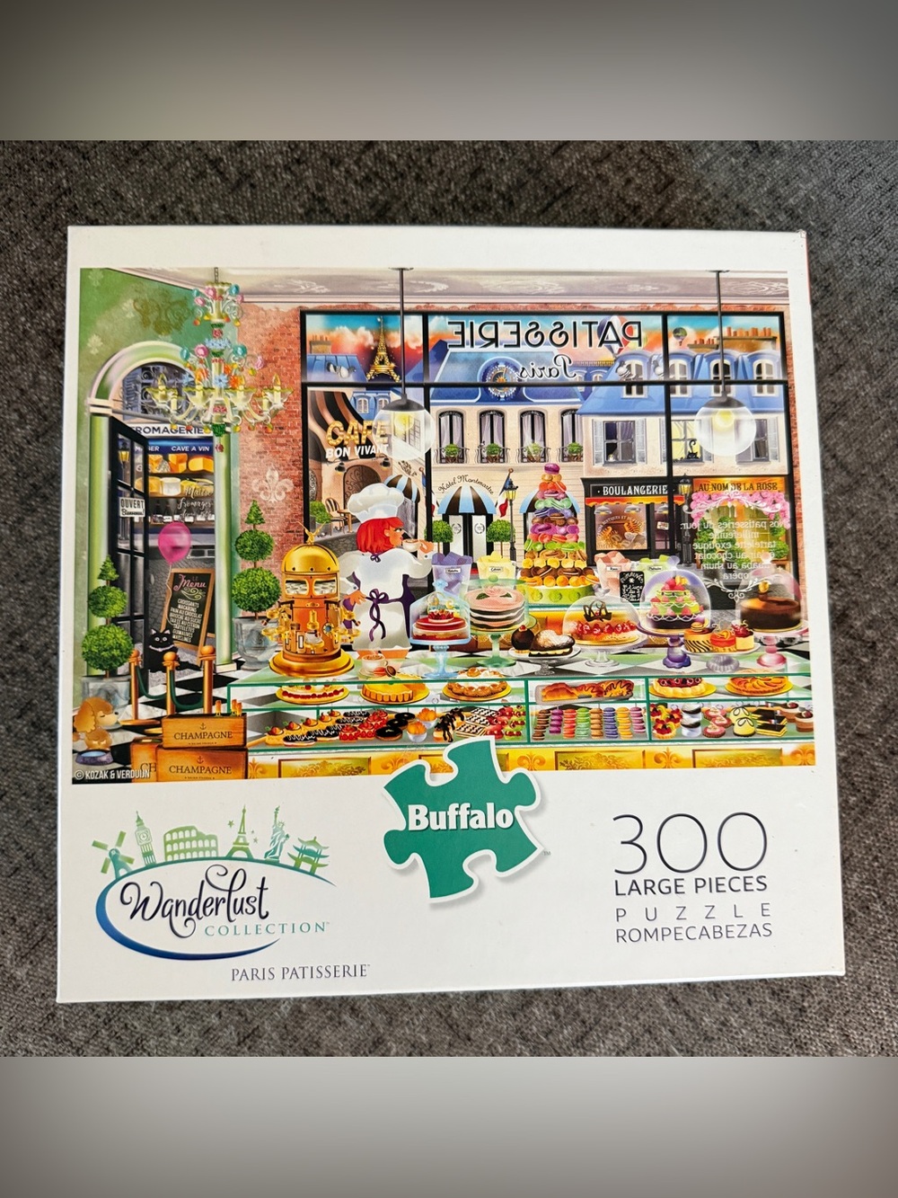 300 piece Paris Patisserie Puzzle